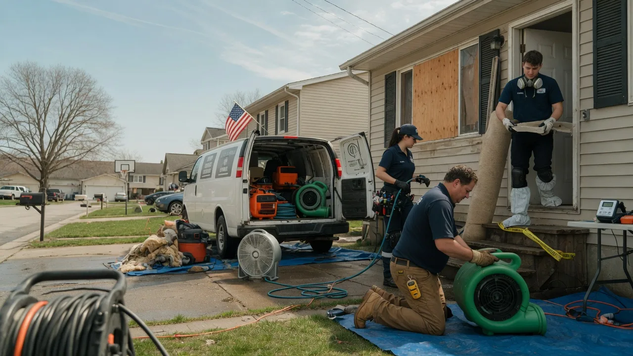 Water Damage Restoration in Rural Ridge, PA near me